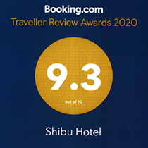 2020 Award Shibu Hotel Booking.com