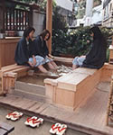 Foot Bath in Shibu Onsen Street
